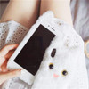 3D Cute Cat Furry iPhone Case