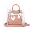 New Transparent Women Bags Casual Jelly Composite Bag