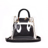 New Transparent Women Bags Casual Jelly Composite Bag