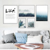Landscape Painting Forest Sea Nordic Poster Posters And Prints Wall Art Canvas Painting Wall Pictures For Living Room Unframed