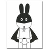 NICOLESHENTING Cartoon Pirate Hero Rabbit Minimalist Canvas Poster Nordic Art Painting Wall Picture Children Room Decoration