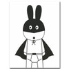 NICOLESHENTING Cartoon Pirate Hero Rabbit Minimalist Canvas Poster Nordic Art Painting Wall Picture Children Room Decoration