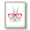 Lovely Cartoon rabbit Canvas Art Print Painting Poster,  Wall Pictures for Home Decoration, Home Decor FA389