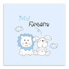 animal friends Art Prints Poster Living Room  Wall Picture Canvas Painting No Frame Home Decor