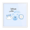 animal friends Art Prints Poster Living Room  Wall Picture Canvas Painting No Frame Home Decor