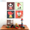 Animals Kids Art Prints Poster Living Room  Wall Picture Canvas Painting No Frame Home Decor