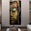 HD printed 3 piece canvas wall art Buddha meditation painting buddha statue wall art canvas prints Free shipping/QT017 HD printed 3 piece canvas wall art Buddha meditation painting buddha statue wall art canvas prints Free shipping/QT017