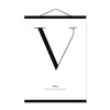 Minimalist Black White Typography Letter Quotes Wooden Framed Canvas Paintings Nordic Home Decor Wall Art Pictures Poster Scroll