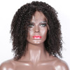 Deep Wave Glueless Lace Front Human Hair Short BOB Wigs With Baby Hair Brazilian Remy Curly Hair Wigs Bleached Knots