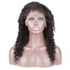 Luvin 360 Lace Frontal Wigs For Black Women Pre Plucked With Baby Hair Malaysian Curly Full Human Hair Lace Front Wig Deep Wave
