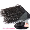 3 Deep Wave Bundles With Closure 4X4 Brazilian Hair Weave Bundles Deal Remy Nature Color Prosa Hair Products 4 pcs