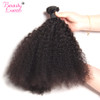 Mongolian Hair Afro Kinky Curly Hair Extension Human Hair Bundles Weave 1 Piece Can Buy 3/4 Bundles Beauty Lueen Non Remy Hair