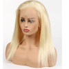 #613 Blonde Wig Lace Front Human Hair Wigs 150% Density Brazilian Remy Straight Hair Lace Pure Blonde Wig Beauty Lueen