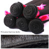 Luvin Straight Human Hair Bundles Remy Hair Extension 4 Bundles With Closure Brazilian Hair Weave 3 Bundles With Lace Frontal