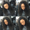 Luvin Brazilian Hair Weave Bundles Kinky Curly Hair Remy Hair 3 4 Bundles With Frontal Closure Bleached Knots Hair Extension