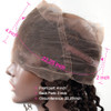 Luvin Hair Deep Wave Human Remy Hair Bundle With Closure Brazilian Hair 3 Bundles With 360 Lace Frontal Pre-Plucked Deep Curly