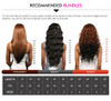 Luvin Peruvian Body Wave Virgin Hair 1 3 Bundle Extensions 100% Unprocessed Natural Human Hair Weave 30 inch Bundles Wavy