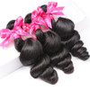 Luvin Brazilian Virgin Hair Loose Wave 100% Human Hair Weave Bundles Unprocessed Hair Weaving Extension 8- 30 Inch Bundles