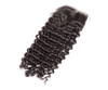 Luvin Brazilian Hair Weave 3 4 Bundles With Closure Deep Wave 100% Virgin Human Hair 4x4 Lace Closure Bleached Knots