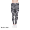 Women Legins Mandala Ombre Blue Printing Legging Fashion Casual High Waist Woman Leggings Women Legins Mandala Ombre Blue Printing Legging Fashion Casual High Waist Woman Leggings