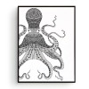Octopus Canvas Art Print Poster, Wall Pictures for Home Decoration, Wall Decor YE153