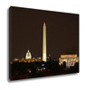 Gallery Wrapped Canvas, Washington Dc Skyline