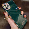 Rhinestone Sparkling Electroplated Phone Cases For IPhone 12 Camera Lens Protector