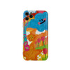 Ins Cute Cartoon Graffiti Oil Painting Phone Case For iPhone 11 Pro Max Xr X Xs Max