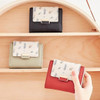 New Floral Feather Women Wallet Short Purse Card Holder