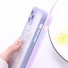 Transparent Abstract Protective Case Geometric Line Body Phone Case For iPhone