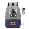 Pulp Fiction bad mother fuker Jules printing canvas Backpack