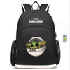 The Mandalorian yoda baby USB Charging Travel Backpack