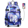 The Mandalorian Yoda baby Schoolbag USB Charge Backpack