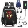 Spiderman Venom School USB Charge Interface Backpack
