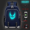 Superhero Spider-man Venom USB Laptop Backpack