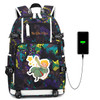 The little Prince usb charging travel canvas Backpack
