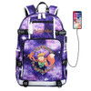 The little Prince usb charging travel canvas Backpack
