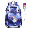 The little Prince usb charging travel canvas Backpack