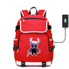 Game Hollow Knight canvas School Bardoon USB charging Laptop Backpack