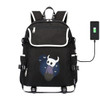 Game Hollow Knight canvas School Bardoon USB charging Laptop Backpack