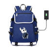 Game Hollow Knight canvas School Bardoon USB charging Laptop Backpack