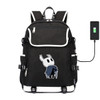 Game Hollow Knight canvas School Bardoon USB charging Laptop Backpack