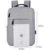 Digimon Adventure usb charging canvas Backpack