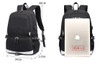 La Casa De Papel Salvador Dali Paper House canvas usb charging Backpack
