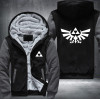 The Legend of Zelda Link Men Thicken Hoodie Women Anime Zipper Coat