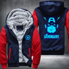 Captain America Luminous Fashion Thicken Zipper Men cardigan Sweatshirts