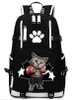 Fashion fighting for love cat lovely Women Men Leisure backpack