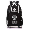 Overwatch Reaper DVA Mercy Game Laptop Backpack