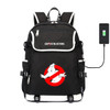 Kid's Ghostbusters usb charging canvas Laptop Backpack
