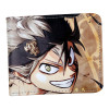 men black clover anime card id holders Purse Bifold Wallet